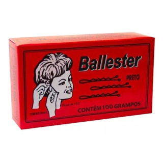 Grampo Ballester 7 Preto Com 100 Un em Oferta na Shopee