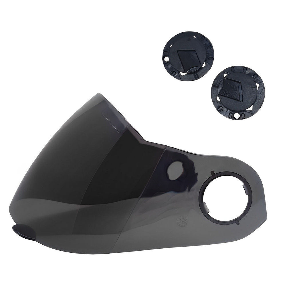 Viseira Fumê + Par de Reparo Capacete Taurus Formula 1r