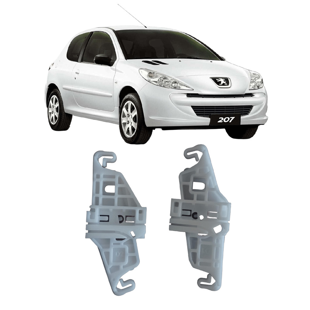 2 Peças Arraste Vidro Eletrico Peugeot 207 2009 2010 2011 2012 2013 2014 2015 2016 2017 2018 Porta Dianteira