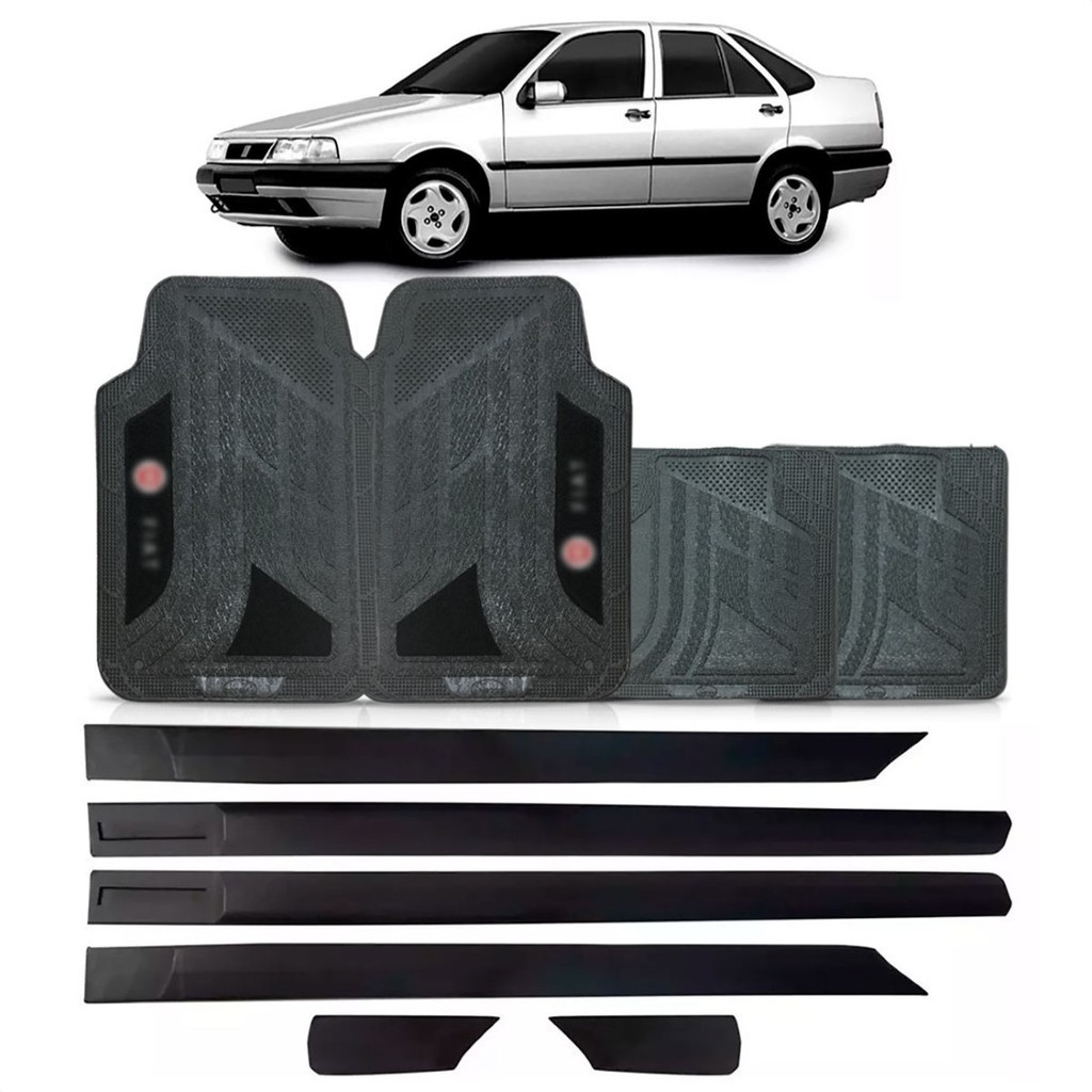 FRISO LATERAL FIAT TEMPRA 1991 A 1998 4 PORTA + JOGO TAPETE em Oferta na Shopee