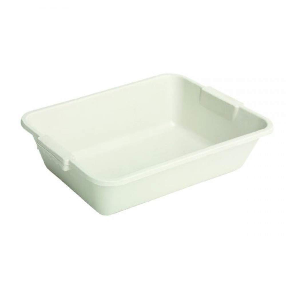 Masseira Plástica Para Pedreiro Branca 20 Litros - 0,57 x 0,34cm