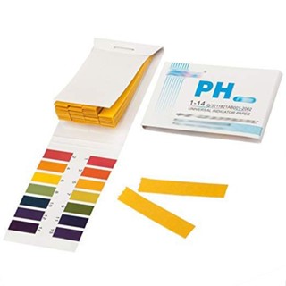 Teste de pH | Fitas Indicadoras de pH 1-14 | Papel Medidor de Acidez - 80 Unidades em Oferta na Shopee