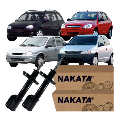 Par Amortecedor Dianteiro Nakata Celta Corsa Prisma Classic