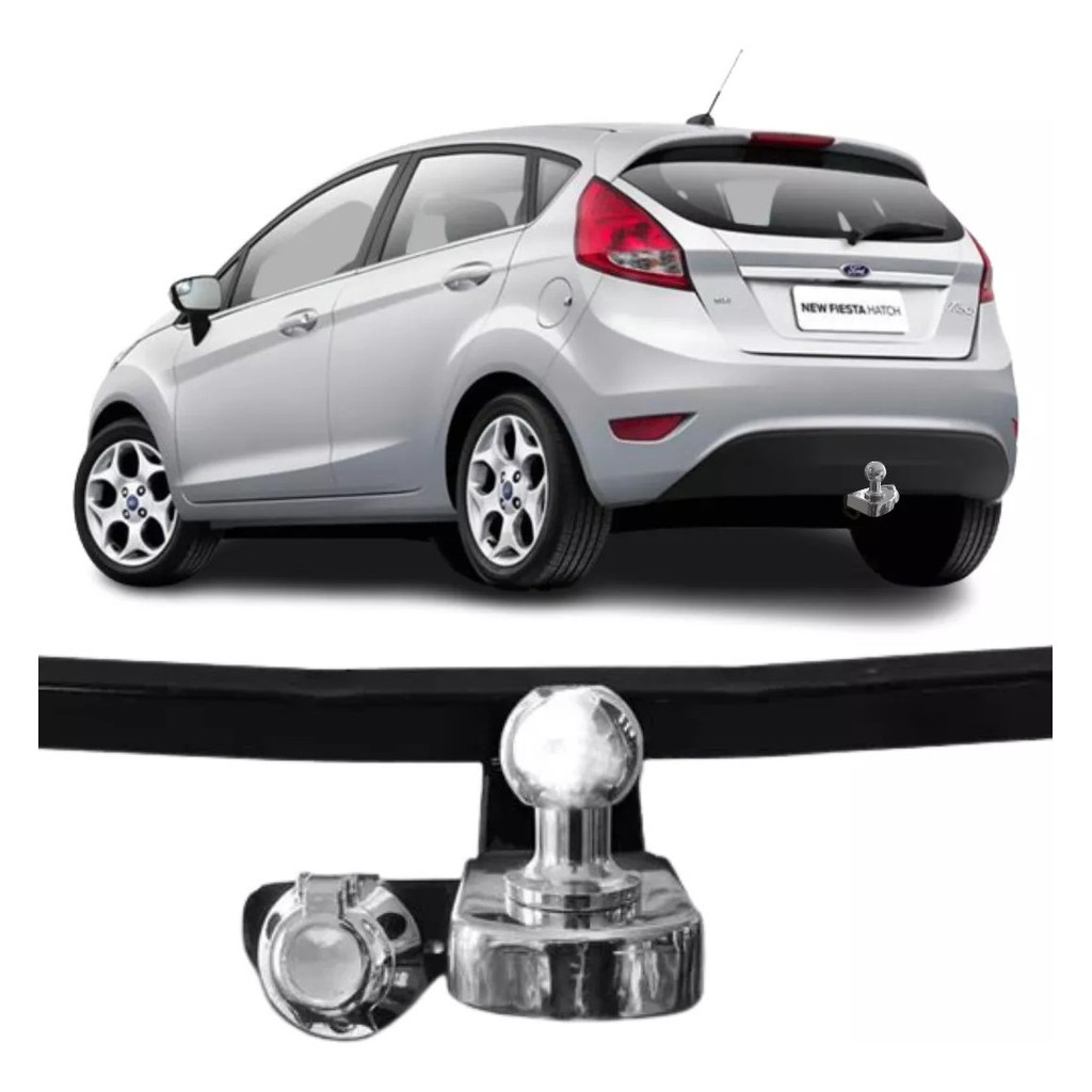 Engate Reboque Fixo New Fiesta Hatch Mexicano 11 A 14 700kg