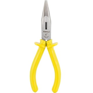 Alicate de bico meia cana curto isolado 6" - 119141M - Mayle