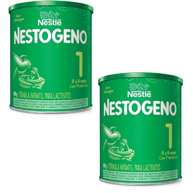 Kit 2 Nestlé Nestogeno 1 800g