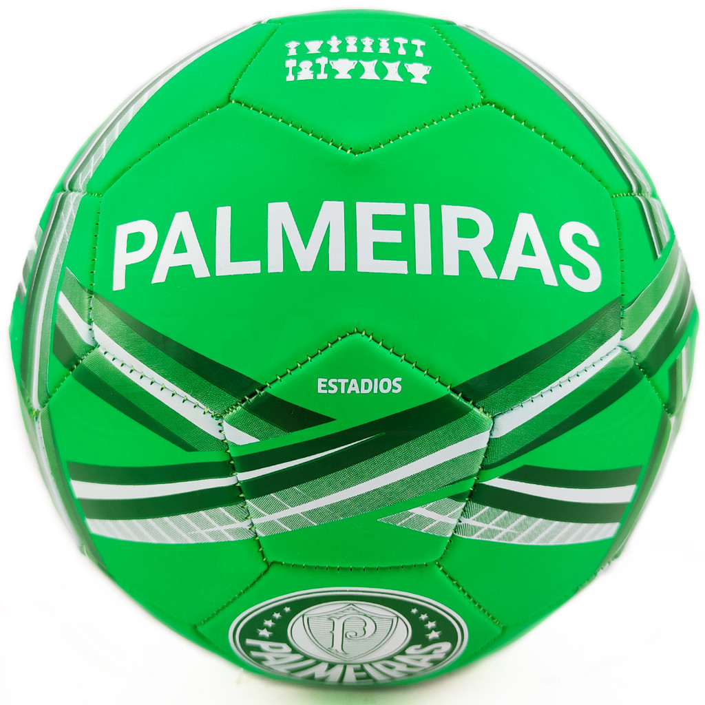 Bola Do Palmeiras Oficial Para Futebol Campo, Society Estádios 24 Tamanho Número 5 Sportcom