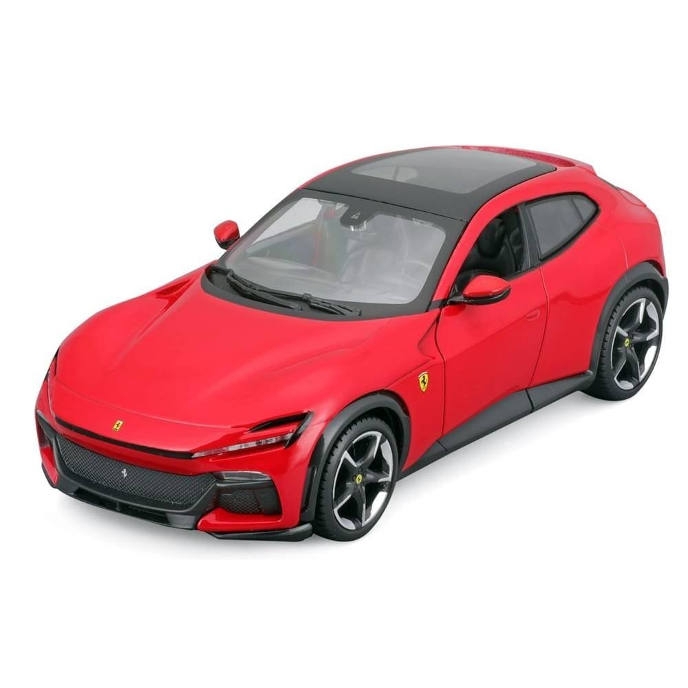 Miniatura Carro SUV Ferrari Purosangue (2022) - Vermelho - 1:24 - Burago