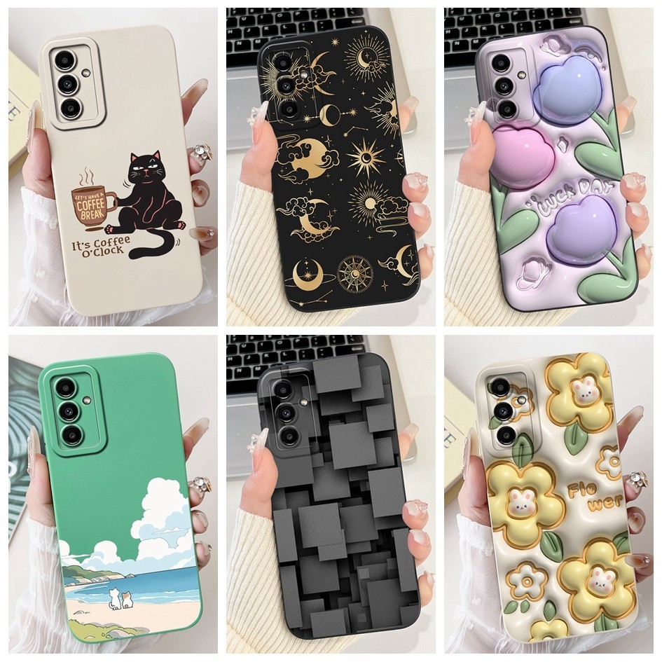 Para Samsung Galaxy M52 5G Capa SM-M526B À Prova De Choque Nova De Proteção Da Lente Câmera Moda Macia Bumper em Oferta na Shopee