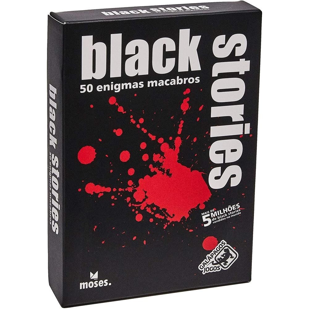 Black Stories 50 Enigmas Macabros em Oferta na Shopee