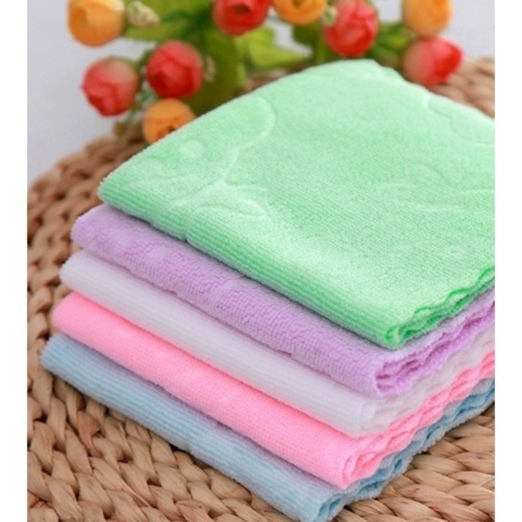Conjunto 5 Unidades de Panos Paninhos 31cm para Limpeza Multiuso Coloridos em Microfibra Macias Estampadas em Oferta na Shopee