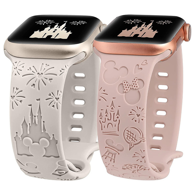 Pulseira De Silicone Para Apple Watch Ultra 3 2 49mm 46MM 44mm 40mm 45mm 41mm 38mm 42mm 11 10 9 7 6 5 4 3 SE em Oferta na Shopee