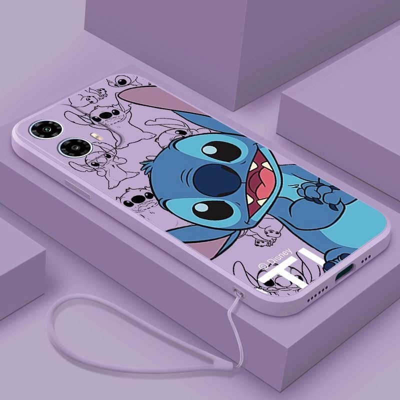 Motorola MOTO G35 5G G85 Capa Completa Para Câmera Chuffed Stitch Monster Silicon Liquid Rubber Back Case em Oferta na Shopee