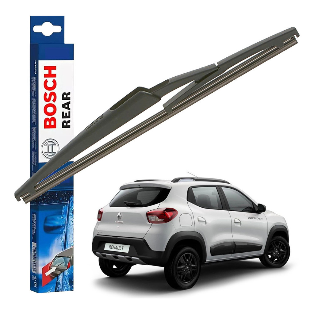 Palheta Traseira Limpador Vidro Vigia REAR Original Bosch Renault Kwid 2017 A 2022 em Oferta na Shopee