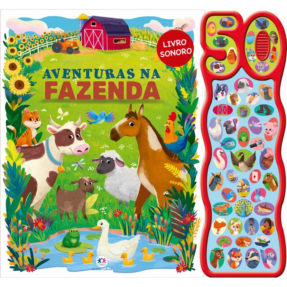 Livro Aventuras na fazenda em Oferta na Shopee