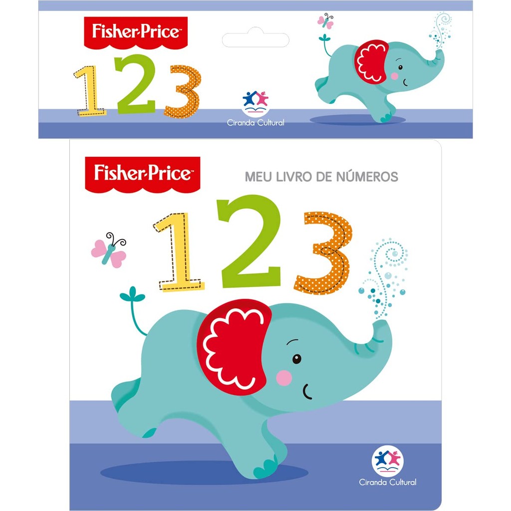 Fisher-Price - Números: meu Livro de Números em Oferta na Shopee