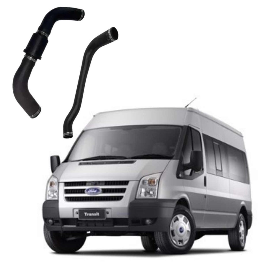 Jogo de Mangueiras do Intercooler Turbina Ford Transit 2008 a 2011 – 6C116K683BD/6C116C646BE