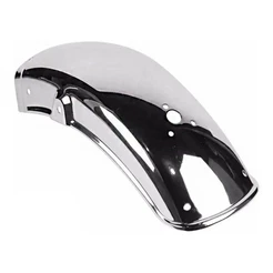 Paralama Traseiro Suzuki Intruder 125 Cromado Em Ferro Novo