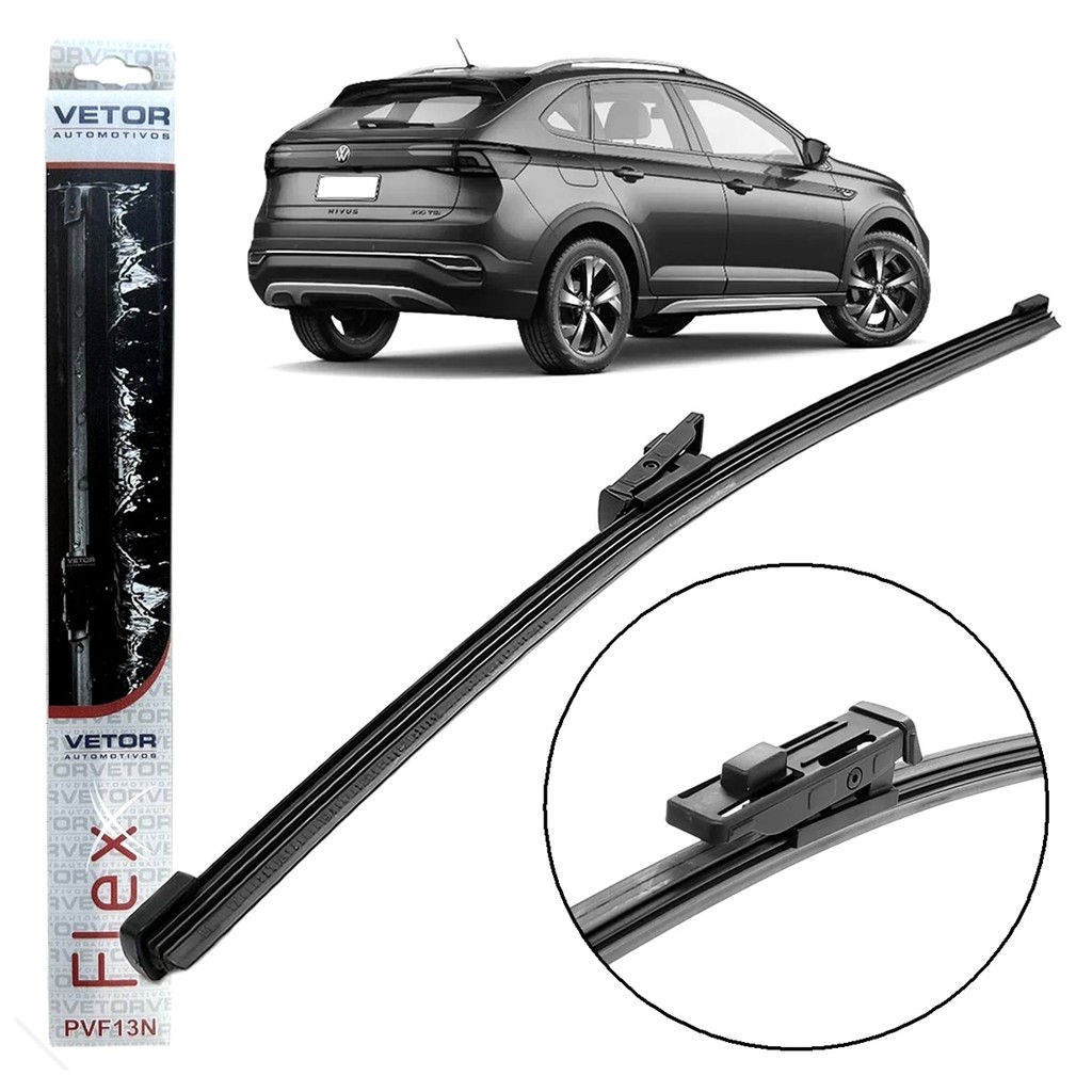 Palheta Limpador Traseiro Nivus 2021 2022 2023 2024 2025 em Oferta na Shopee