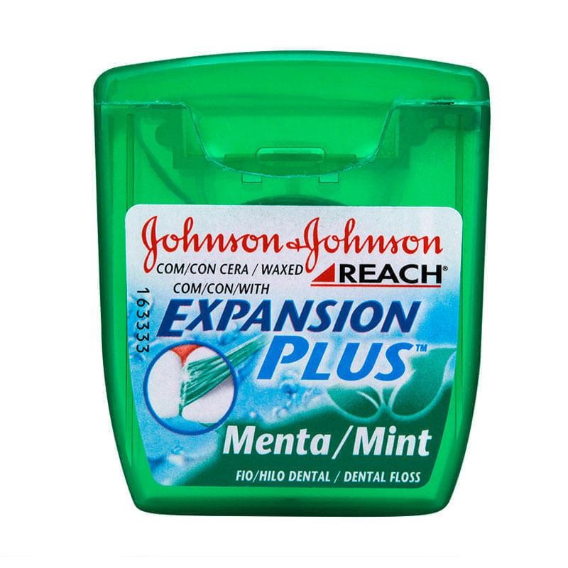 Fio Dental Johnson & Johnson Reach Expansion Plus Sabor Menta 50m