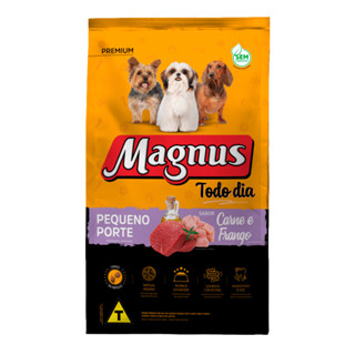 Ração Magnus Todo Dia Pequeno Porte Carne e Frango 10,1kg em Oferta na Shopee