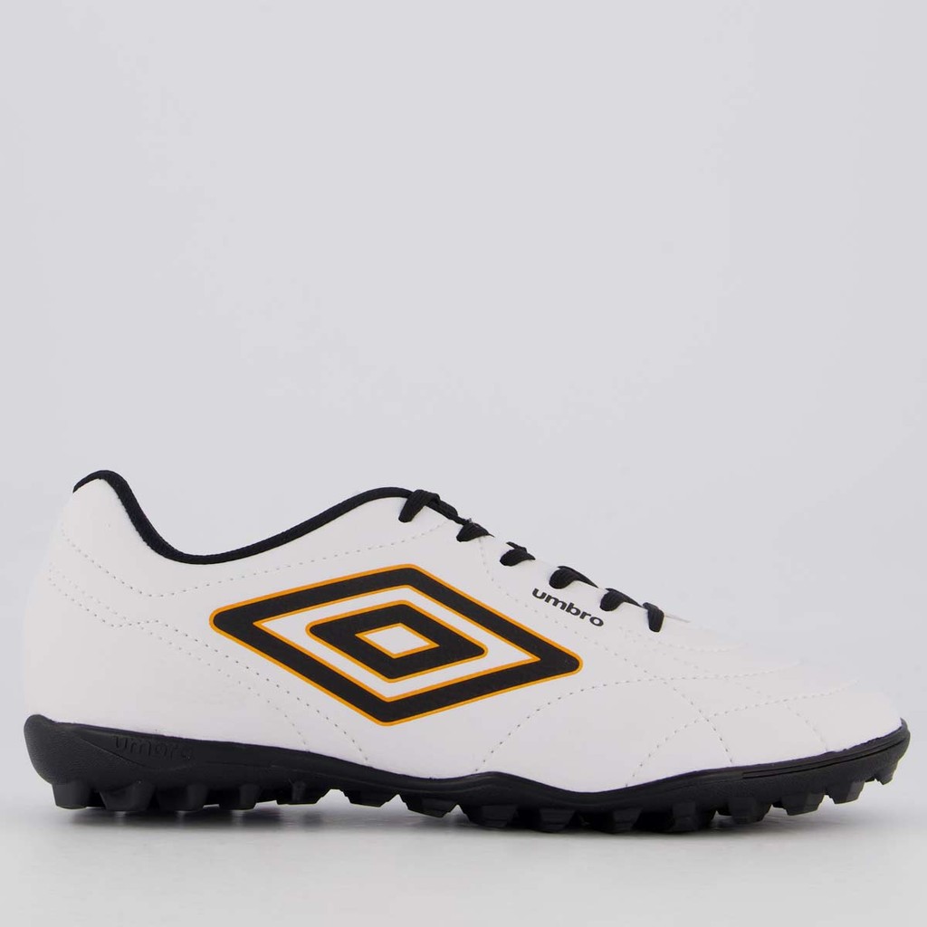 Chuteira Umbro Class Footballer Society Branca e Preta
