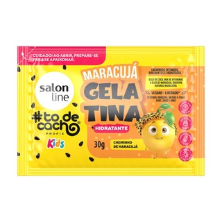 Sachê Maracujá Gelatina Hidratante #todecacho Kids 30g em Oferta na Shopee