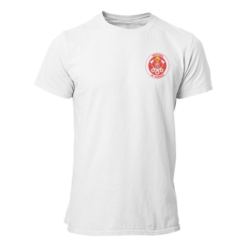 Camiseta Personalizada Brigada de Incêndio | Bombeiro Brigadista | Uniforme Sob Demanda | Bombeiro