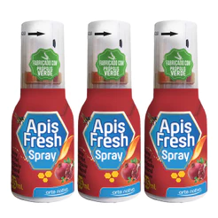 Kit 3 und Apis Fresh Spray Mel C/ Própolis e Romã 35ml