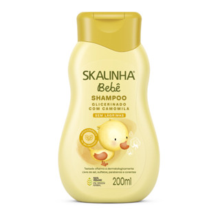 Shampoo Bebê Infantil Camomila Vegano Skala 200ml em Oferta na Shopee