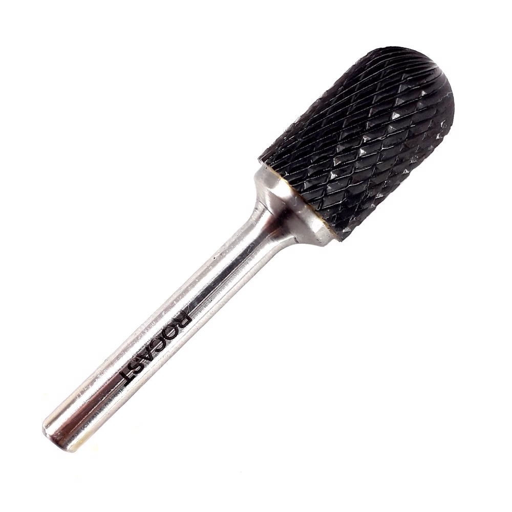 Lima Rotativa Cilíndrica Com Raio em Metal Duro 16mm (45,0021) - Rocast
