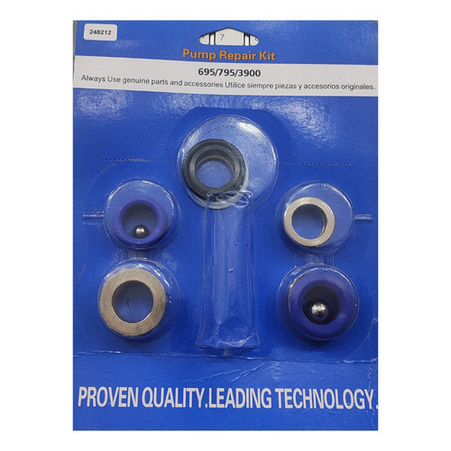 Kit Reparo Bomba Airless Graco 3900 - 695 - 795 Cód. 248212