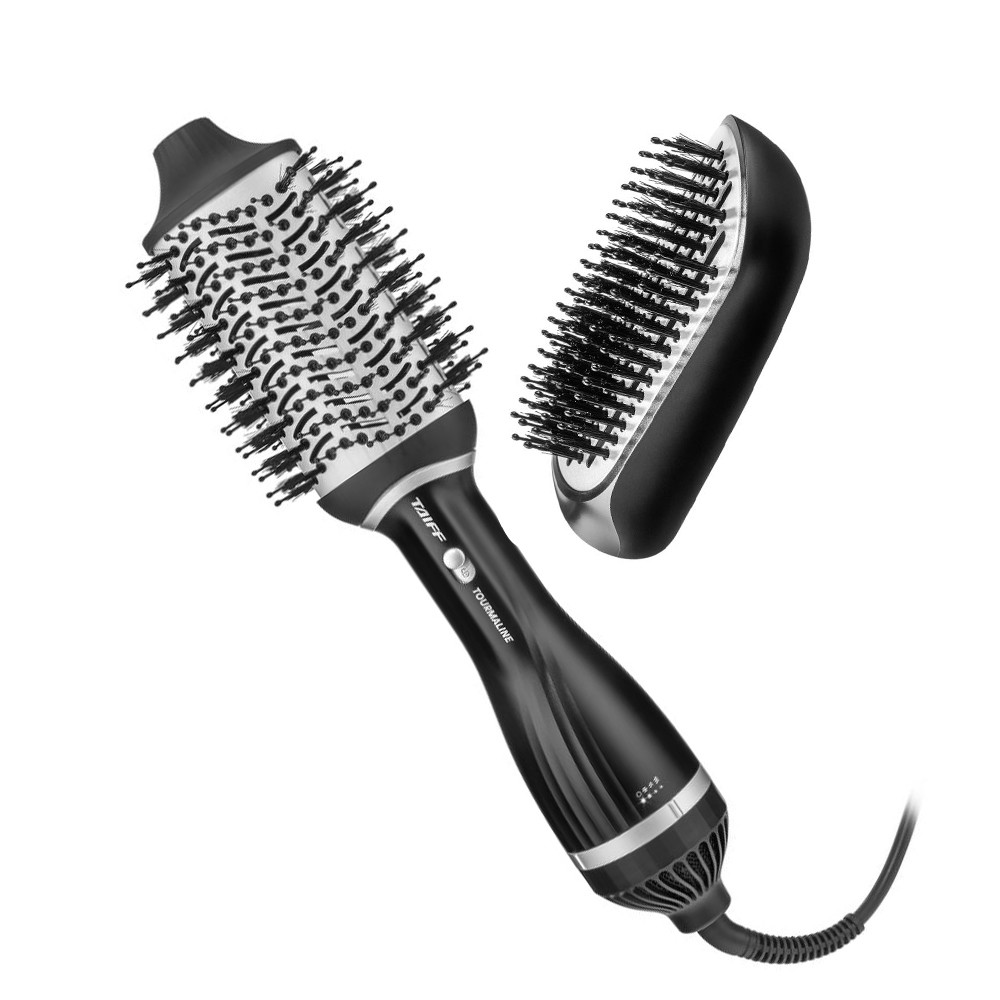 Kit Taiff Tourmaline Escova Secadora Modeladora e Refil Formato Raquete (2 produtos) em Oferta na Shopee