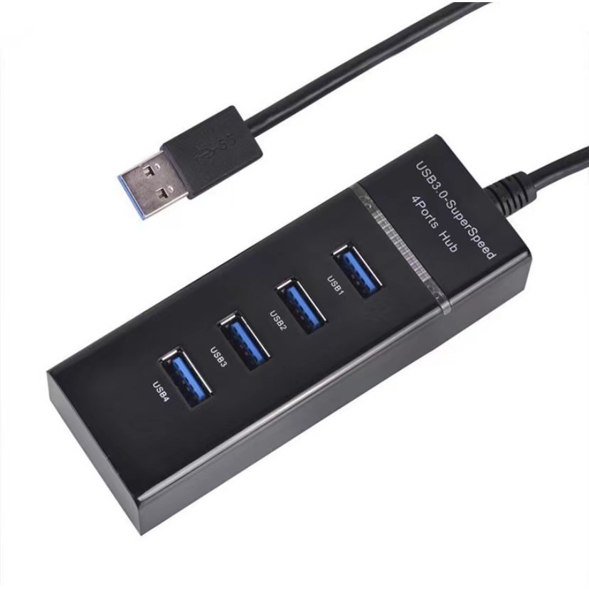 Hub Cabo Usb 3.0 Extensão 4 Portas High Speed Hd Pen Drive em Oferta na Shopee