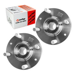 Par Cubo De Roda Dianteira Sem Rolamento Hb20 Original Cofap