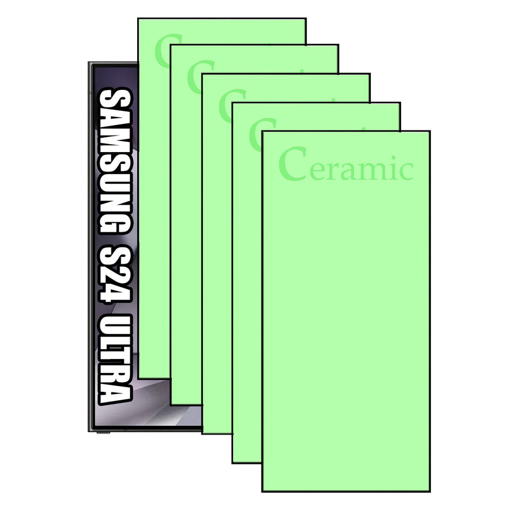 KIT Para Samsung Galaxy S24 Ultra - Películas de Cerâmica 9D em Oferta na Shopee