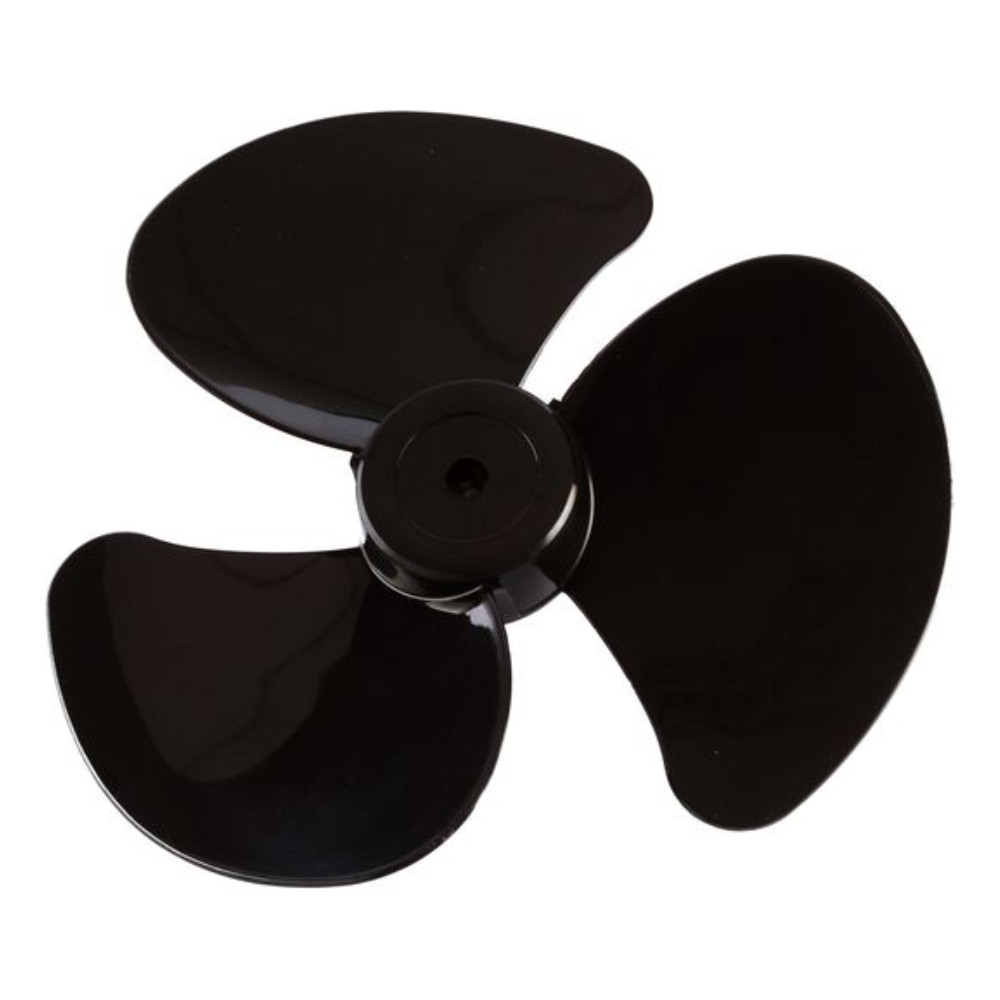 Helice Compativel Para Ventilador Mondial 30cm com 3 Pás Preto MicroMax (Peça de Reposição)