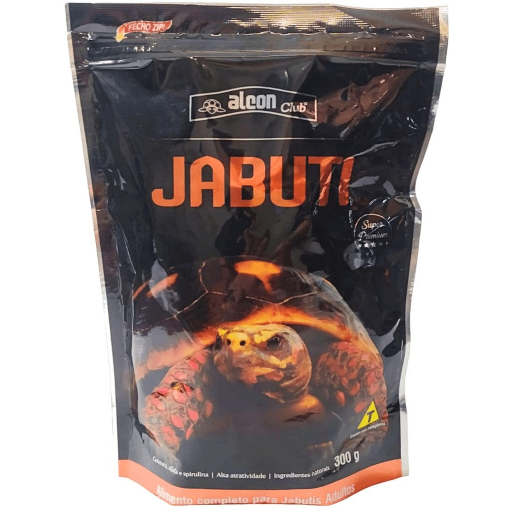 Alcon Club Jabuti Adulto 300g Super Premium Ração Para Tartaruga Jabuti Adulto