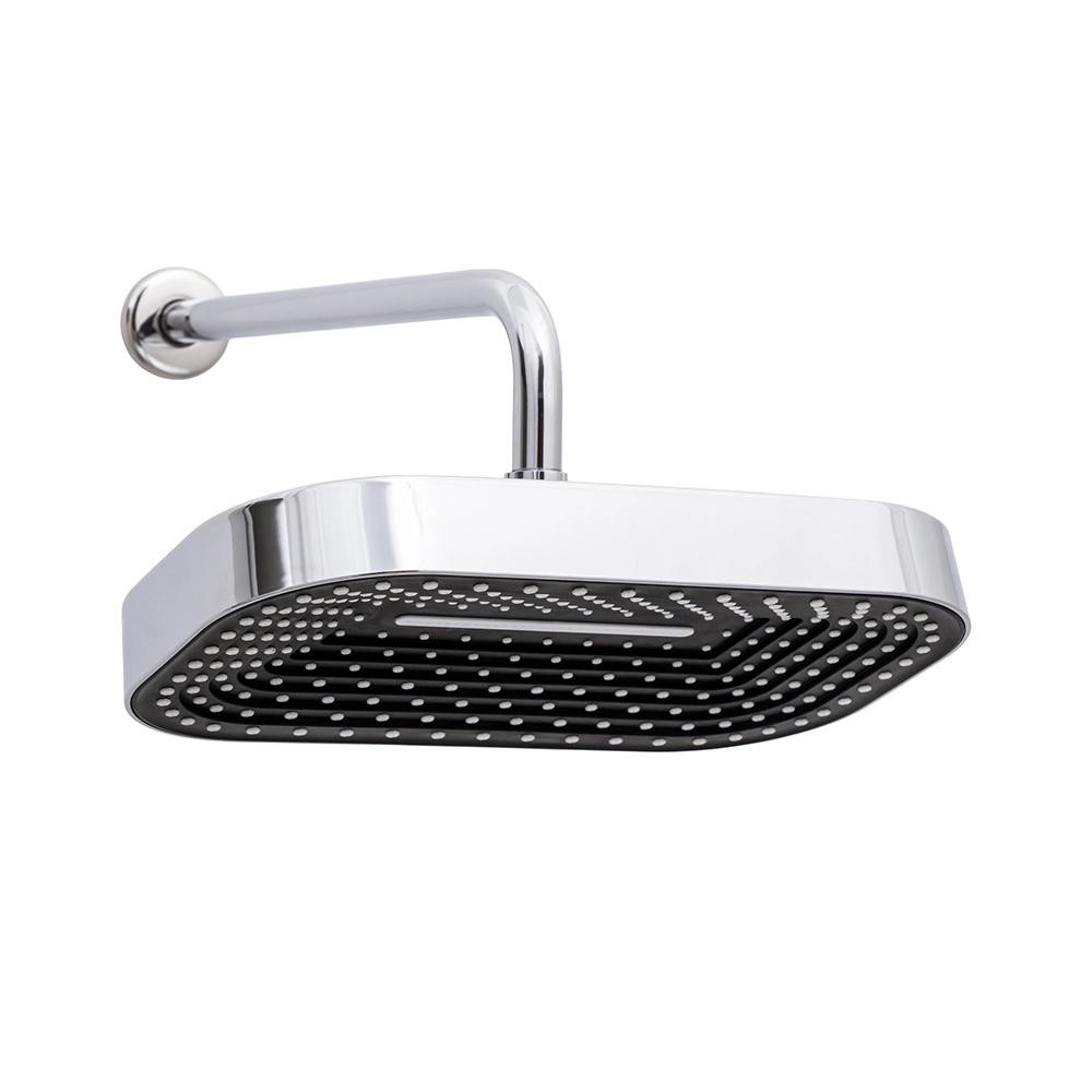 Ducha Chuveiro Retangular de Parede Guamá Pingoo - Prata em Oferta na Shopee