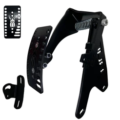 Pedal Acelerador Suspenso para Fusca, Brasilia, Variant, sp2, gurgel e buggy Preto