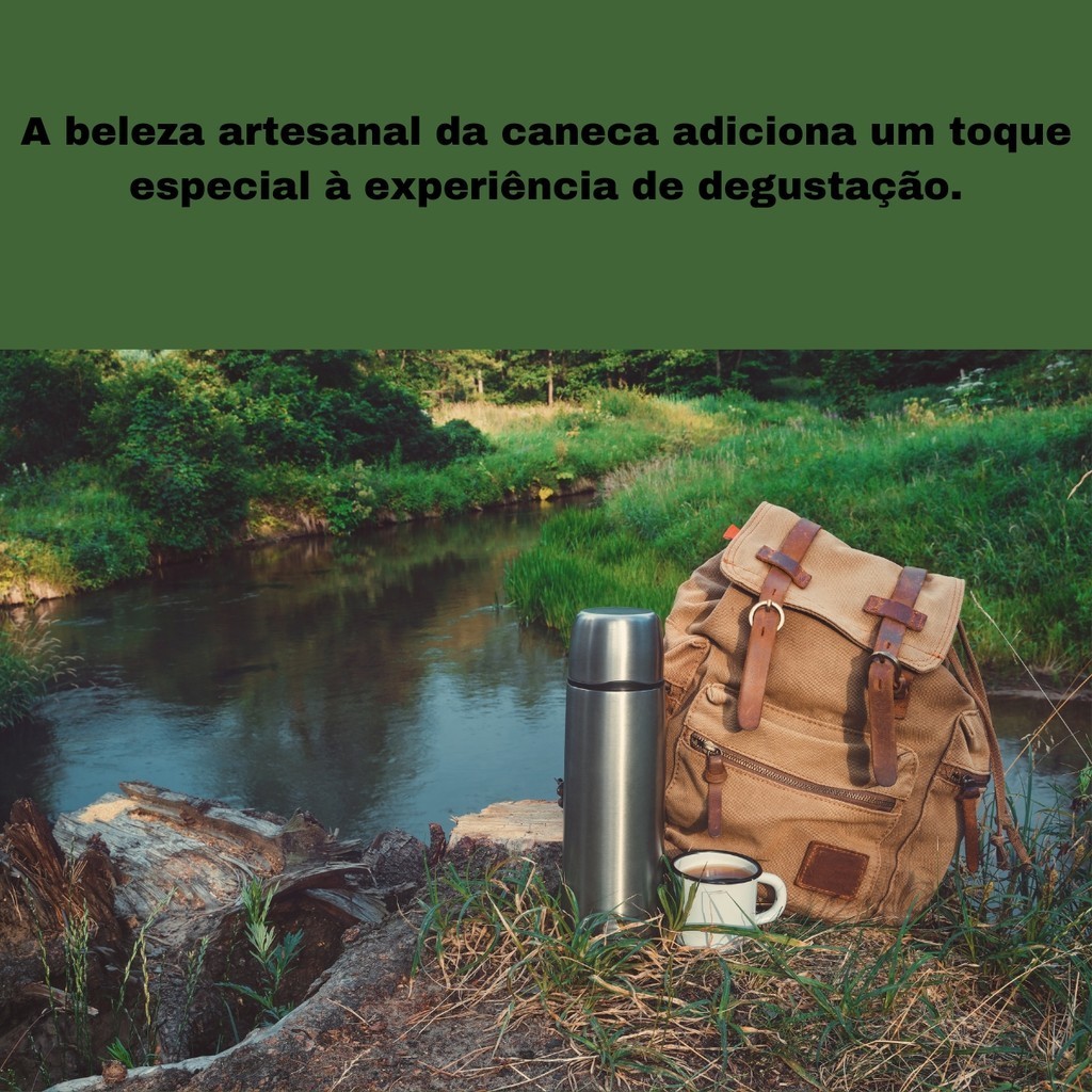 2 Xícara Esmaltada Para Café e Chá Canequinhas Retrô Viagem Campi
