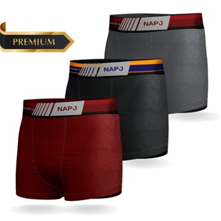 Kit 10 Cuecas Masculinas Box Microfibra Adulto Napj em Oferta na Shopee