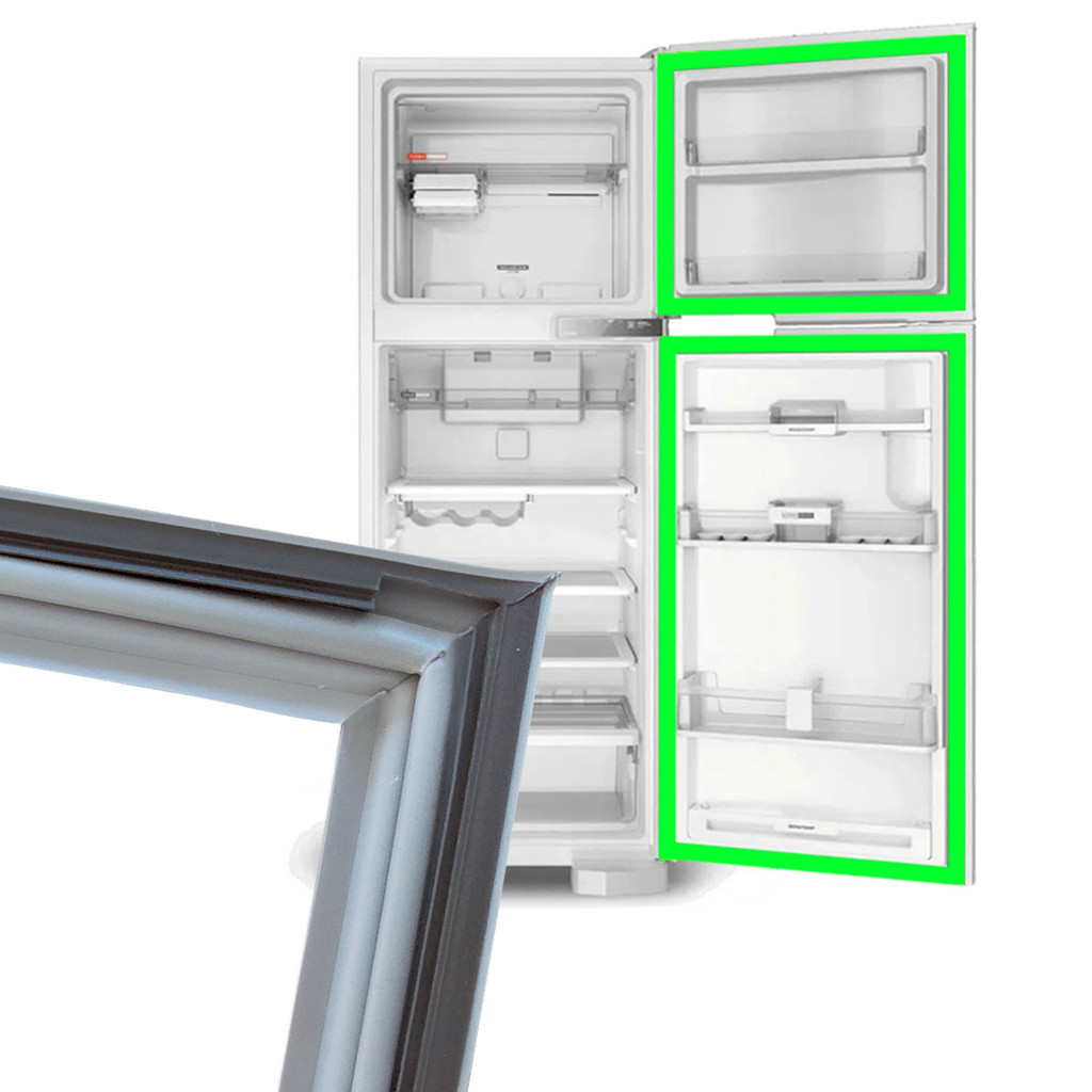 Kit Borracha Vedação Porta Freezer Geladeira Para Df50