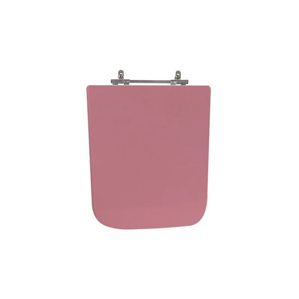 Assento Sanitário Poliéster para Louça Sedile Square (incepa) Aço Wild Wild Rose