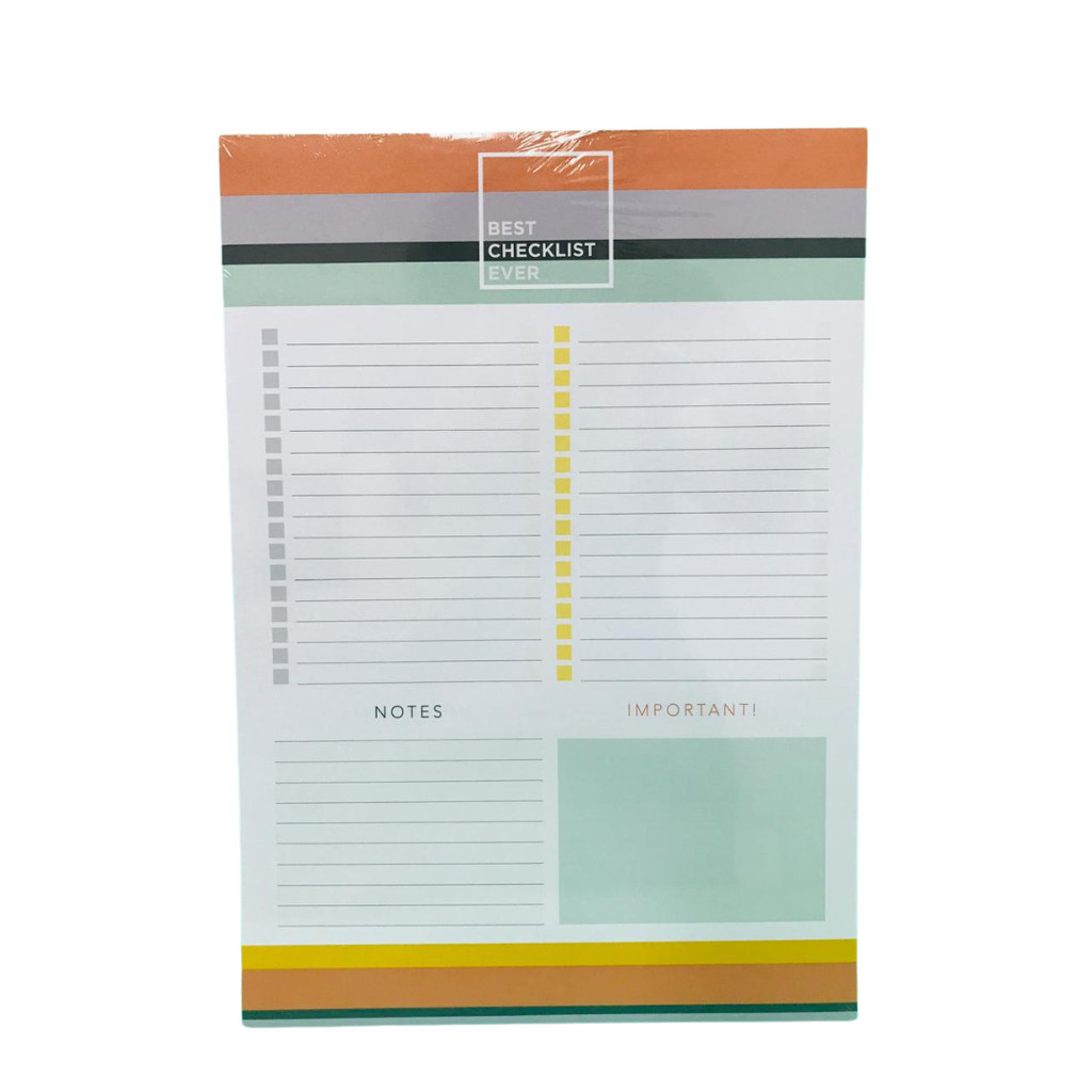 Bloco de mesa Ótima A4 checklist allegro