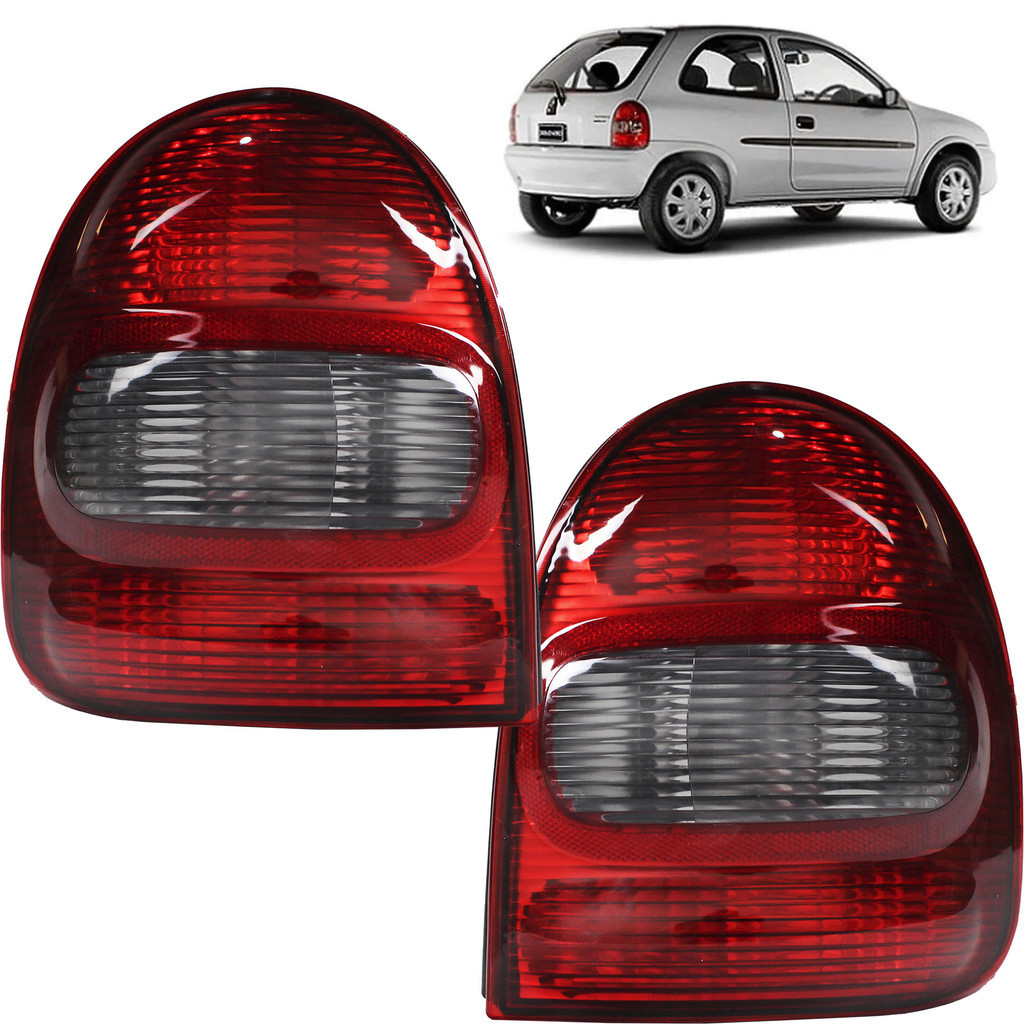 Lanterna Traseira Corsa 2 Portas 1996 1997 1998 a 2002 FUMÊ