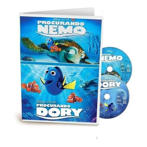 Dvd Procurando Dory E Nemo Duologia 2 Filmes - 2 Dvd