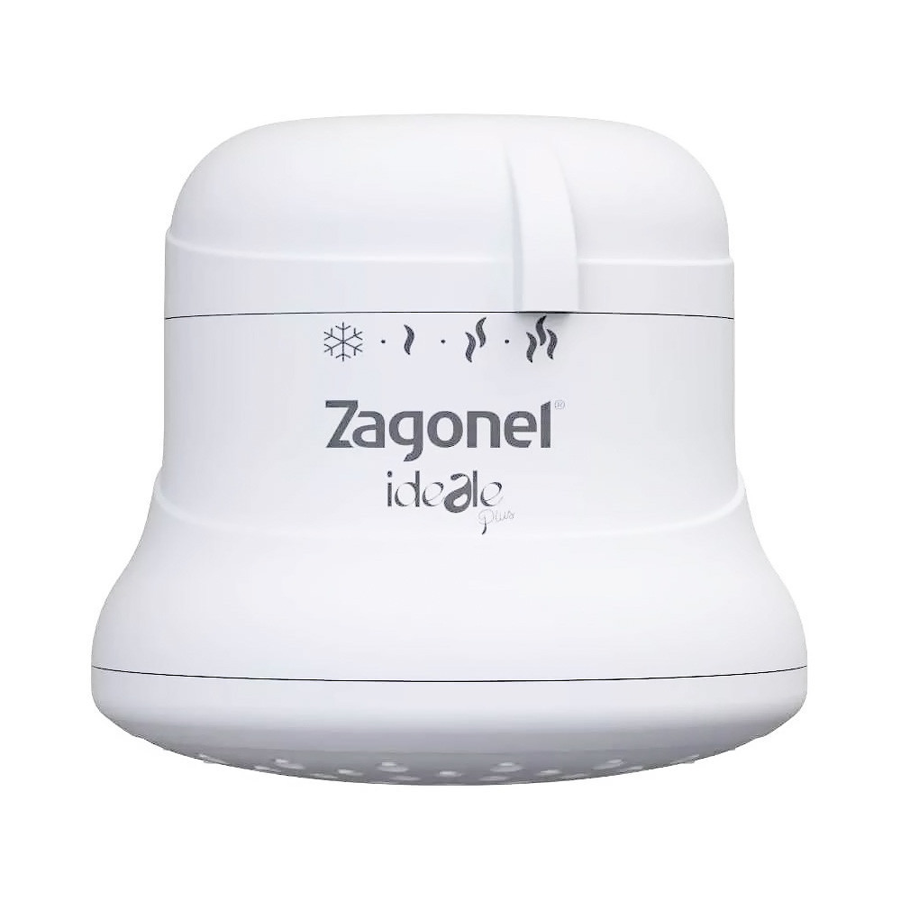 Ducha Ideale Plus 4 Temperaturas Branco Zagonel Chuveiro Elétrico em Oferta na Shopee