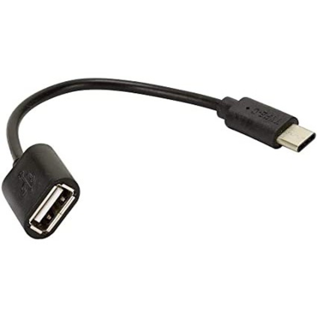 Cabo Adaptador Otg Fêmea x Tipo C Type C Pendrive Usb 3.0 Celular