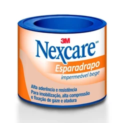 NEXCARE ESPARADRAPO IMPERMEÁVEL BEGE COM 25MM X 0,9M